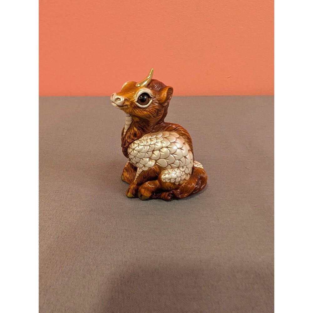 Windstone Editions Horned Ki-Rin Dragon Baby by Pena 1992 3"